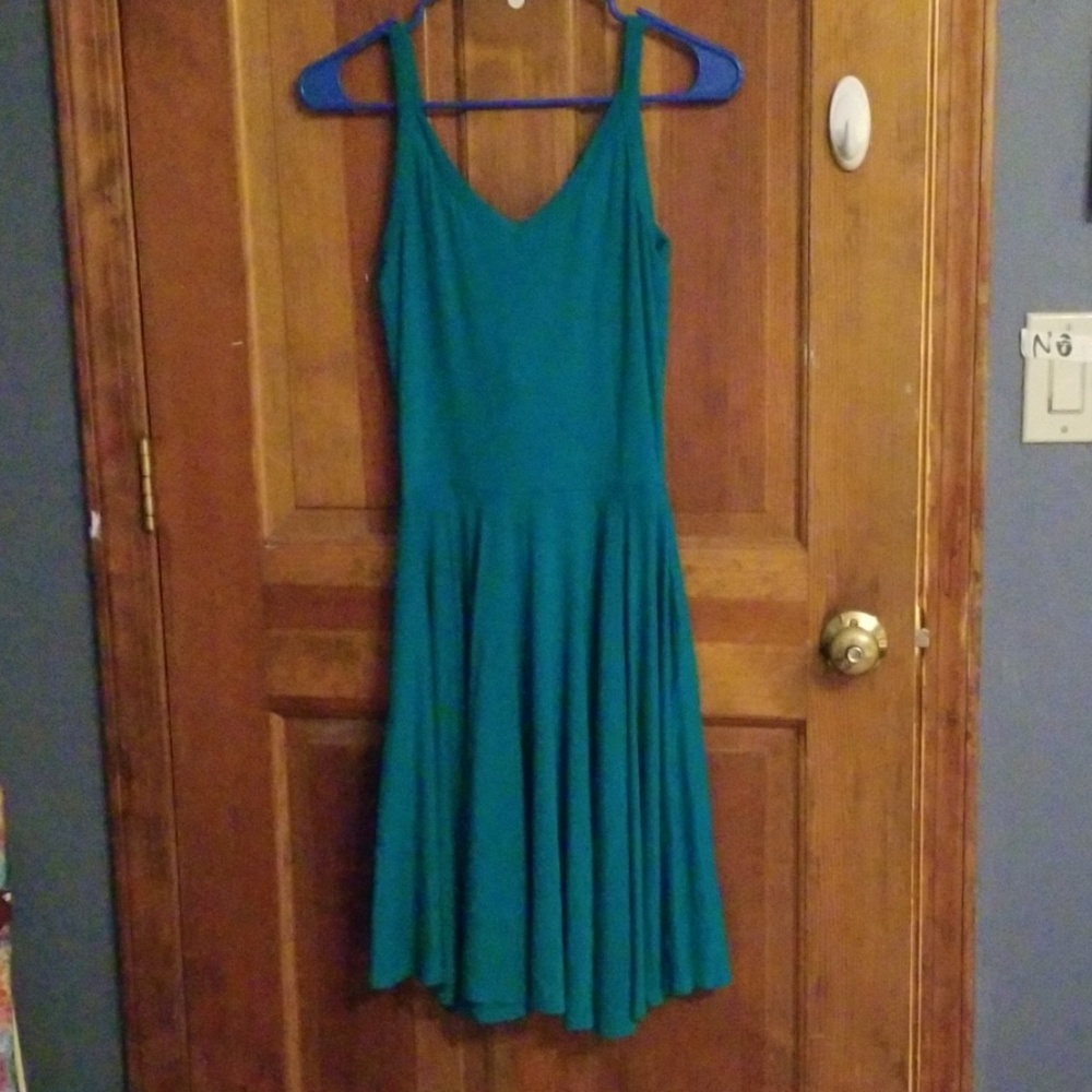 Turquoise dress